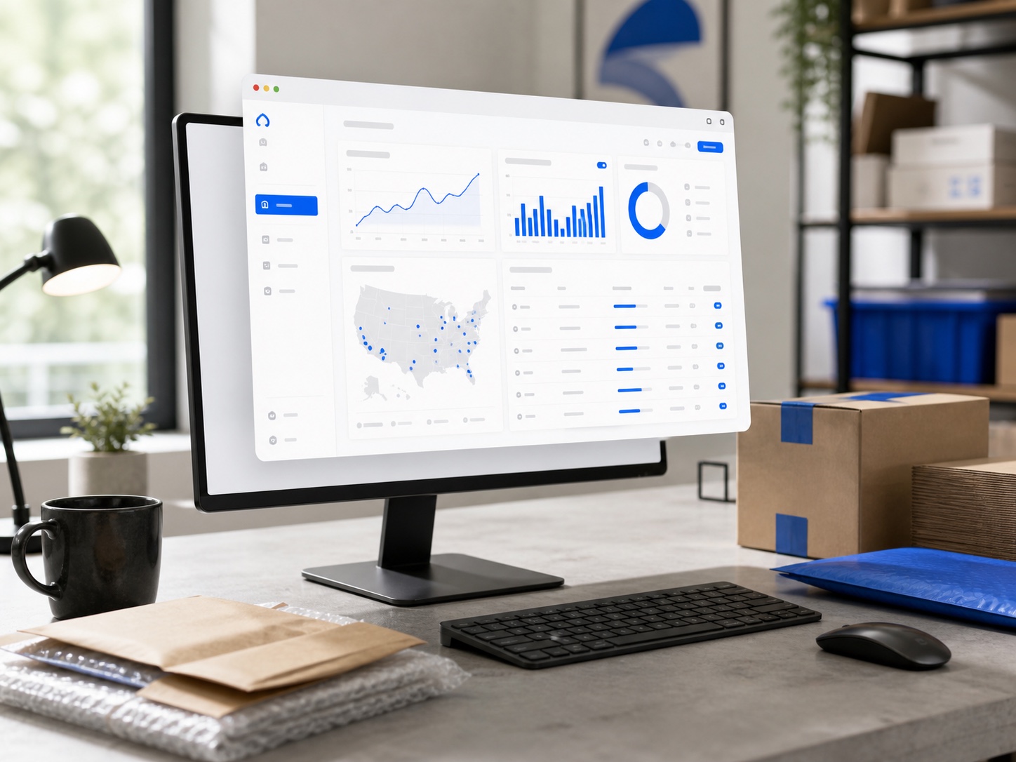 ShipBee fulfillment dashboard interface